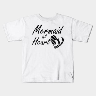 Mermaid at heart Kids T-Shirt